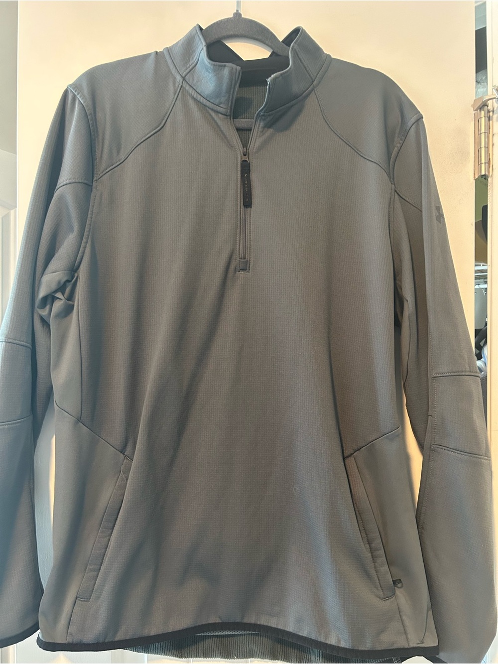 Under Armour Men’s Gray Half-Zip Performance Pullover